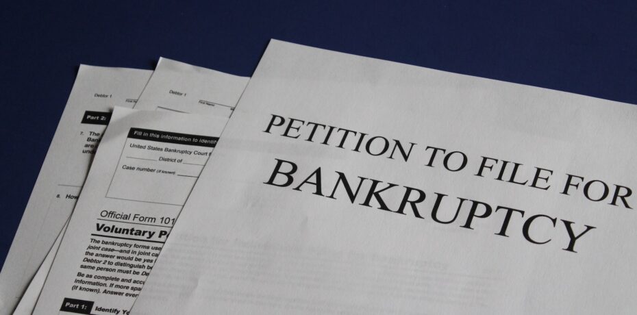 application to file for bankruptcy