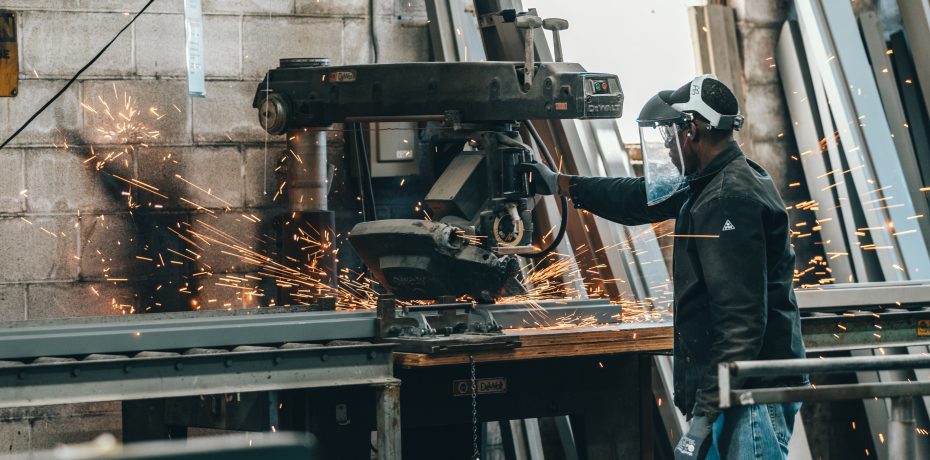 A factory worker representing unionized employees