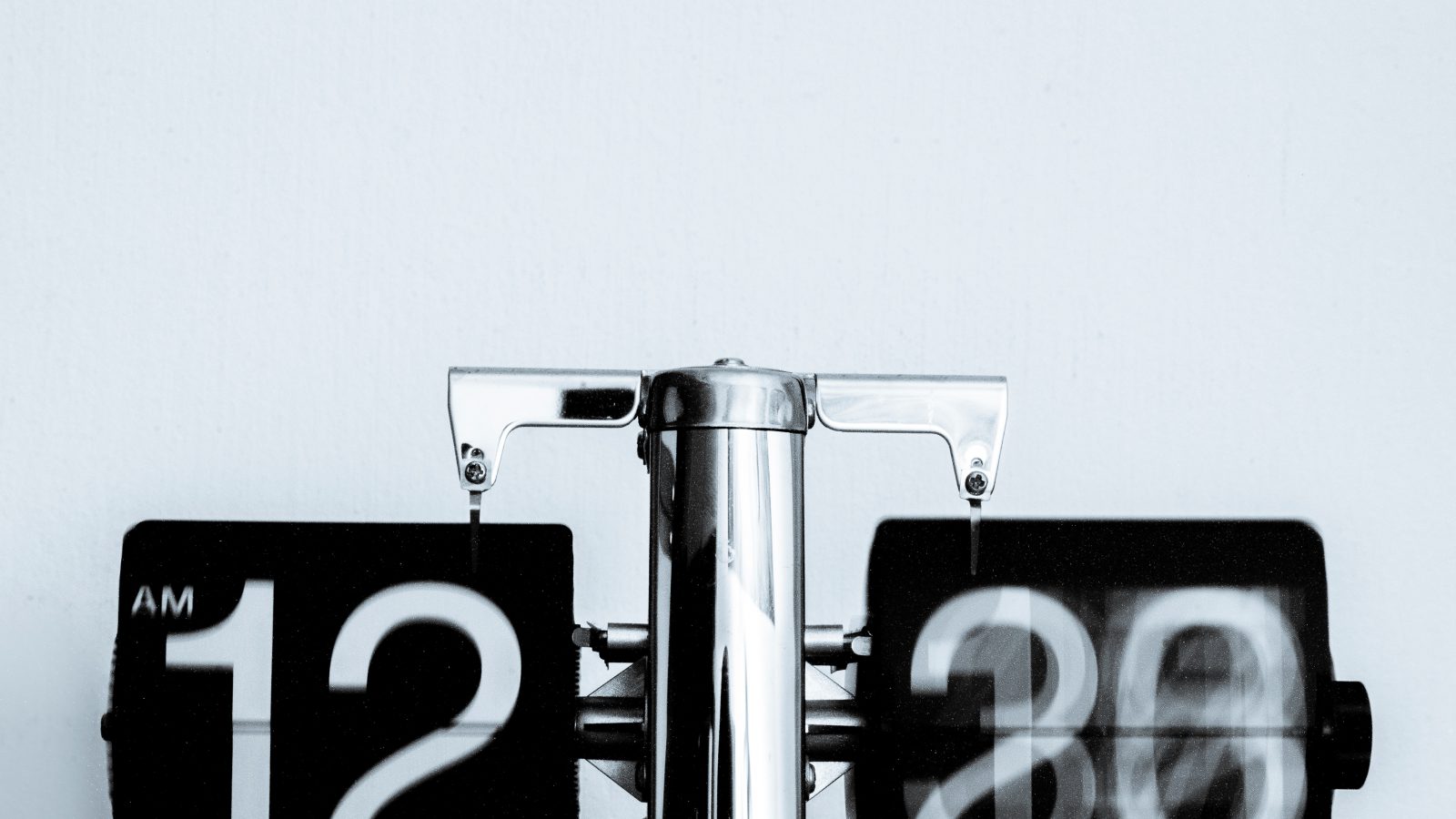 An analog clock representing timing considerations for civil human rights actions